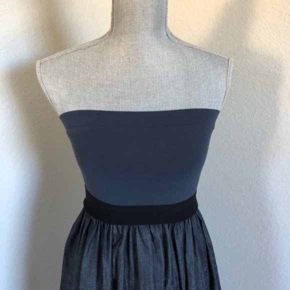 Theory Eden Greece Strapless Dress XS - Picture 7 of 9